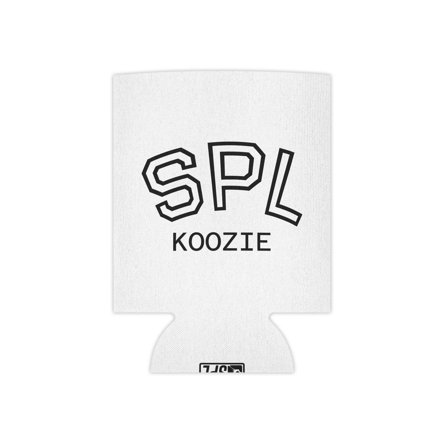 Can Cooler - SPl Style Beers Circle Logo Koozie (White)