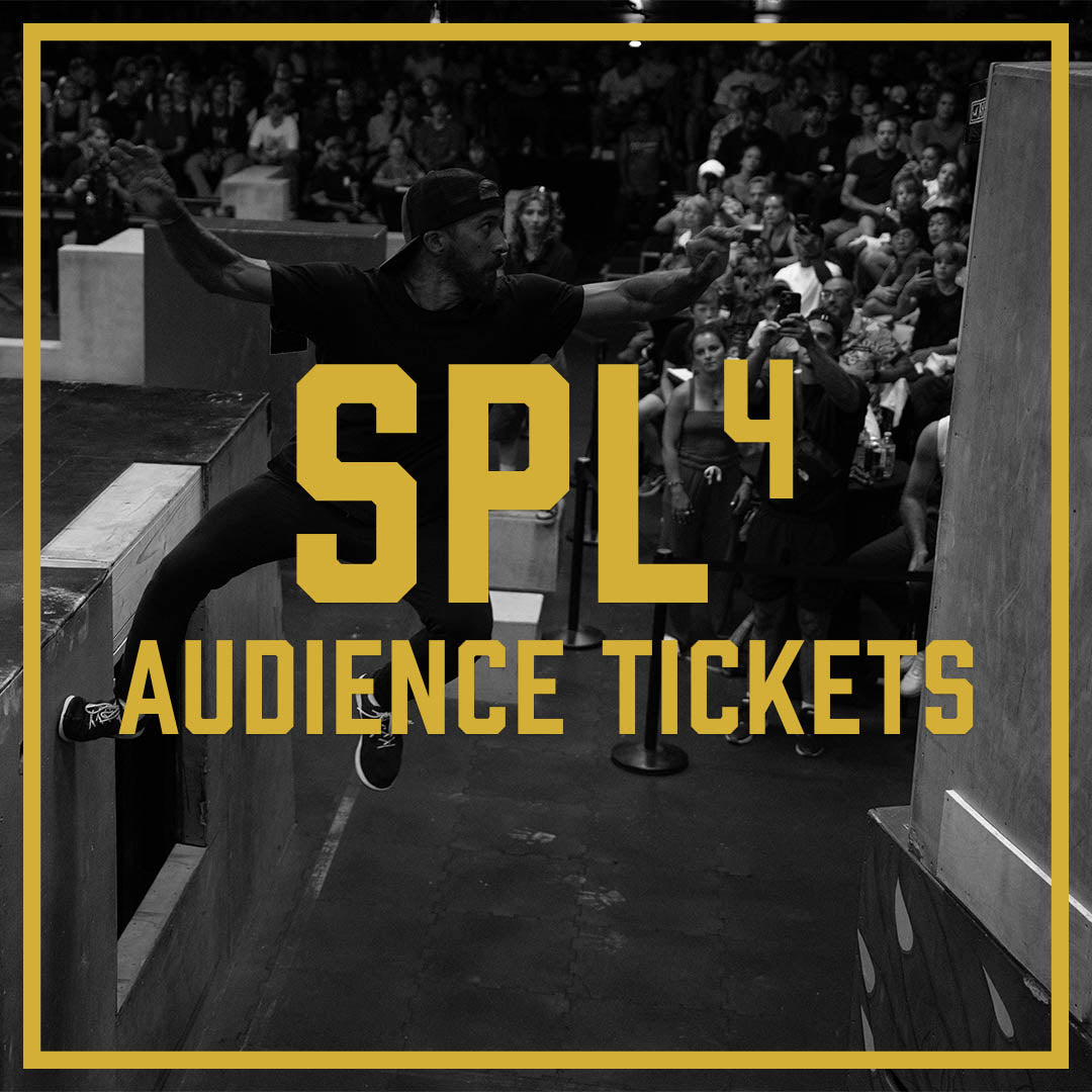 Audience Tickets SPL4 - Parkour World Championships
